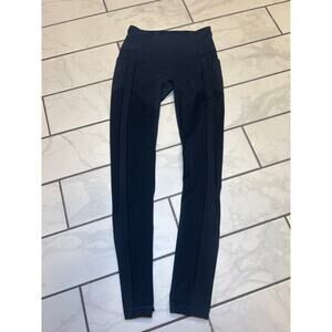 Lululemon all the right places leggings all black size 6